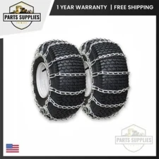1062656 Set of 2 Tire Chain 20 x 8 x 8/10 fits Peerless John Deere Husqvarna MTD