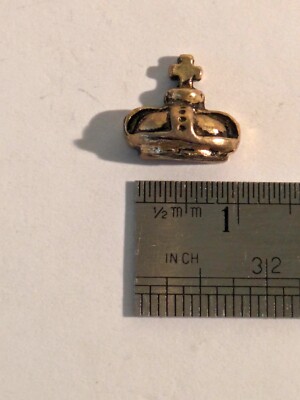 Ship Model Fittings Parts Brass Crown Transom Hull Decor 10mm x 10mm
