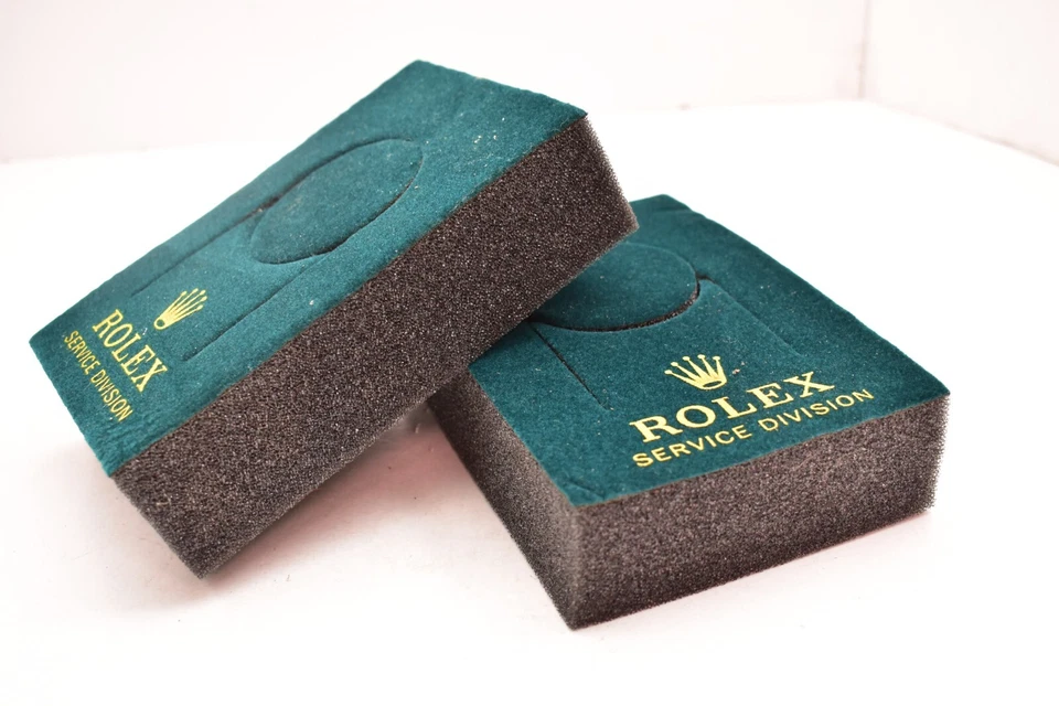 Набор из 4 подушек Rolex Watch Display Exhibitor синяя бархатная подушка - Изображение 3 из 4