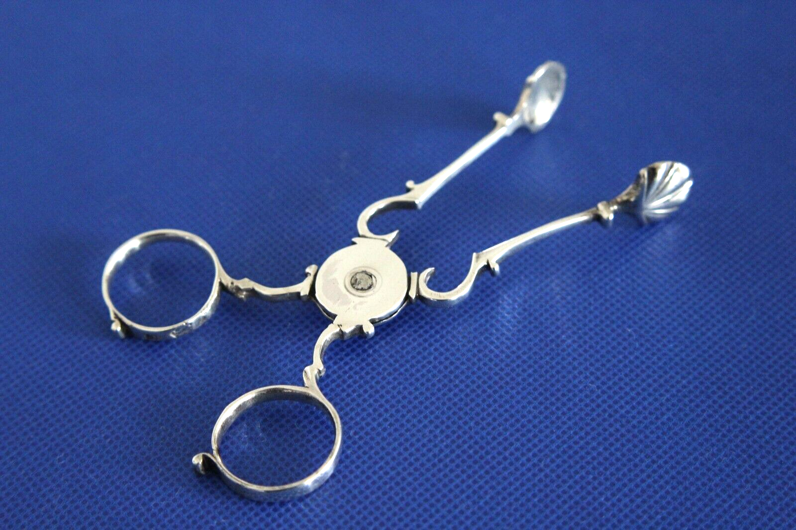 Antique Georgian Solid Sterling Silver Sugar Nips  