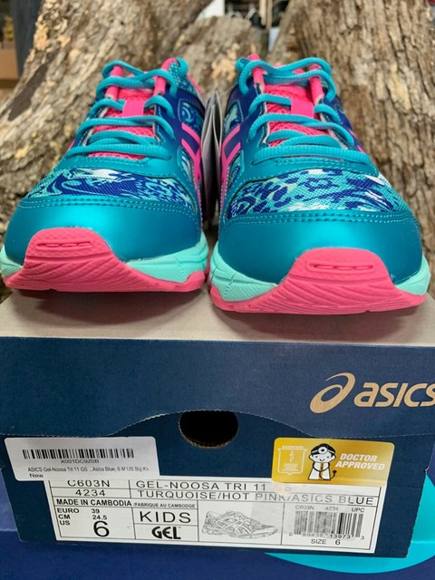 asics gel noosa tri 11 kids blue