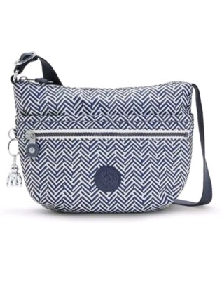 Kipling Arto S Umhängetasche Urban Chevron UVP 68 