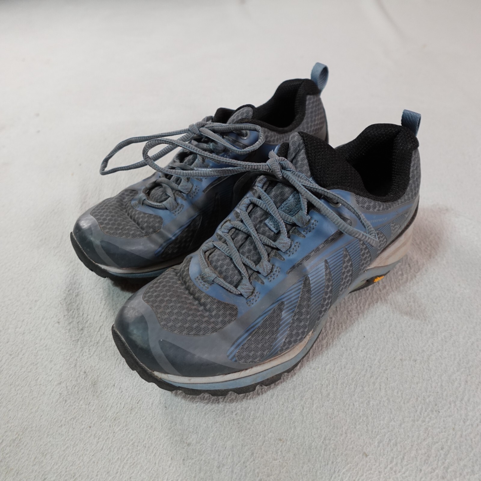 Merrell Shoes Donna 7 Grigio Bordo Sirena Tre Scarpa da Escursionismo Outdoor Trail J034434W