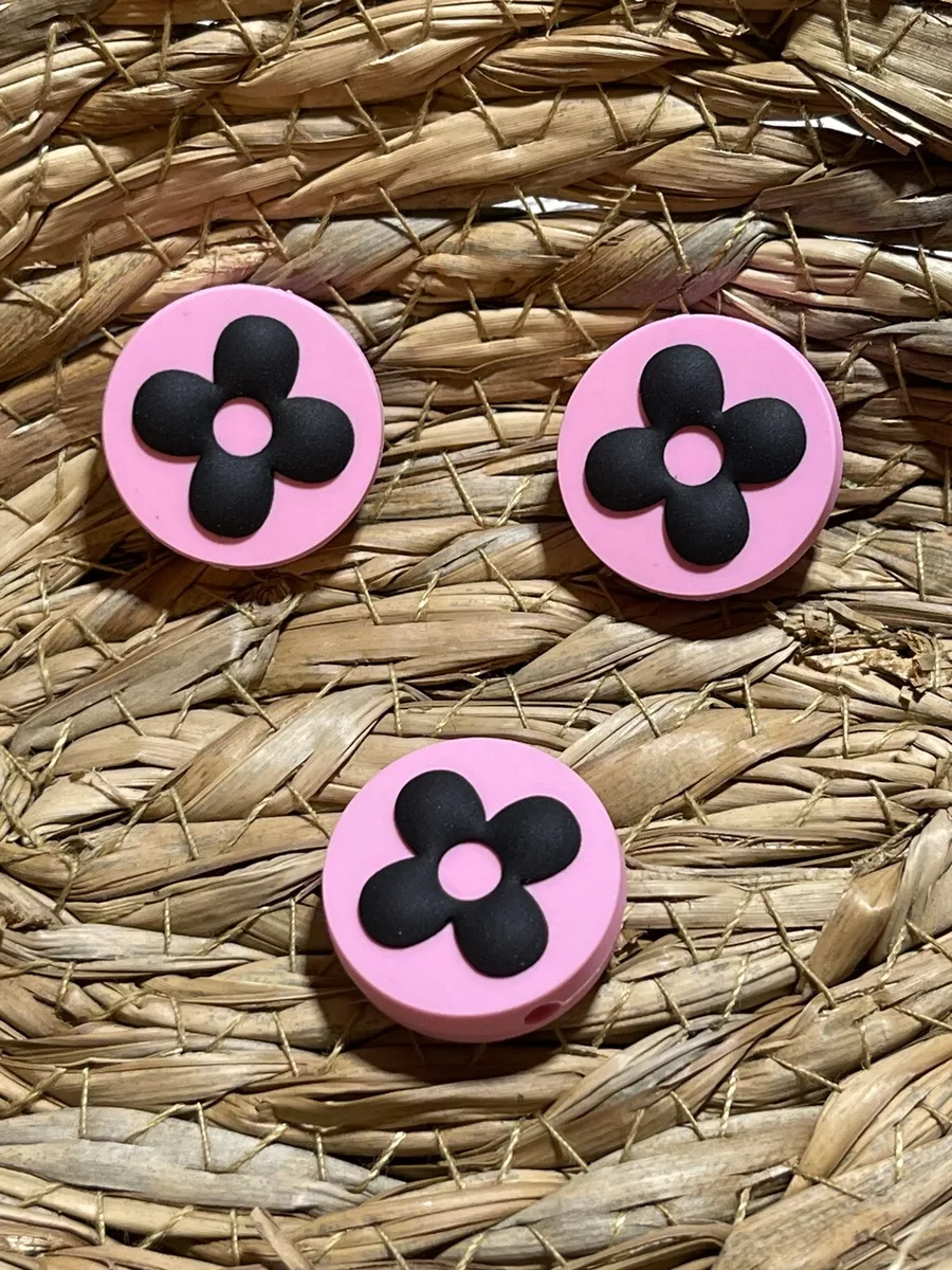 chanel silicone focal beads