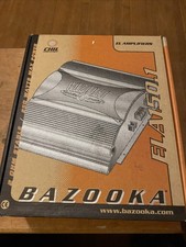 New Bazooka ELA150J 250 watt amplifier
