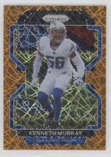 2021 Panini Prizm Lazer Prizm Kenneth Murray #172 2l4