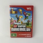 New Super Mario Bros Wii - Nintendo Wii Game - Manual -PAL