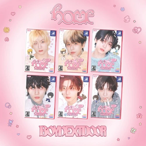 K-POP BOYNEXTDOOR 1st Studio Album [HOME] SWEET HOME Ver. CD+Book+P.Card+Sticker