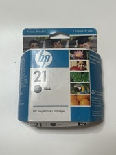 HP 21 Black Ink Cartridge C9351AN New Authentic Sealed Exp march / 2010