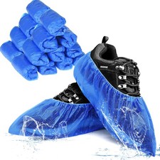 200Pcs/100Pairs Waterproof Shoe Covers Disposable Non Slip, Shoe...