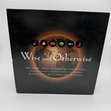 Wise And Otherwise Board Game 1997 Bluffing Family Game Party