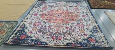 IVORY ORANGE 8'-0'' x 10'-0'' Broken Thread Rug Reduced Price 1172792324 MAD447A-8