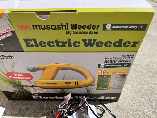 Musashi Cordless Rechargeable Electric Weeder WE-750VP