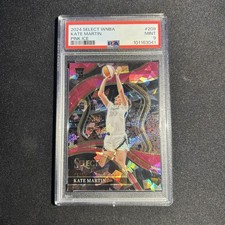 Panini 2024 Select WNBA Kate Martin Las Vegas Aces #209 Pink Ice Prizm RC