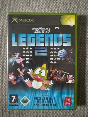 xbox TAITO LEGENDS 2 Region Free (Works On US Consoles) PAL EXCLUSIVE RELEASE