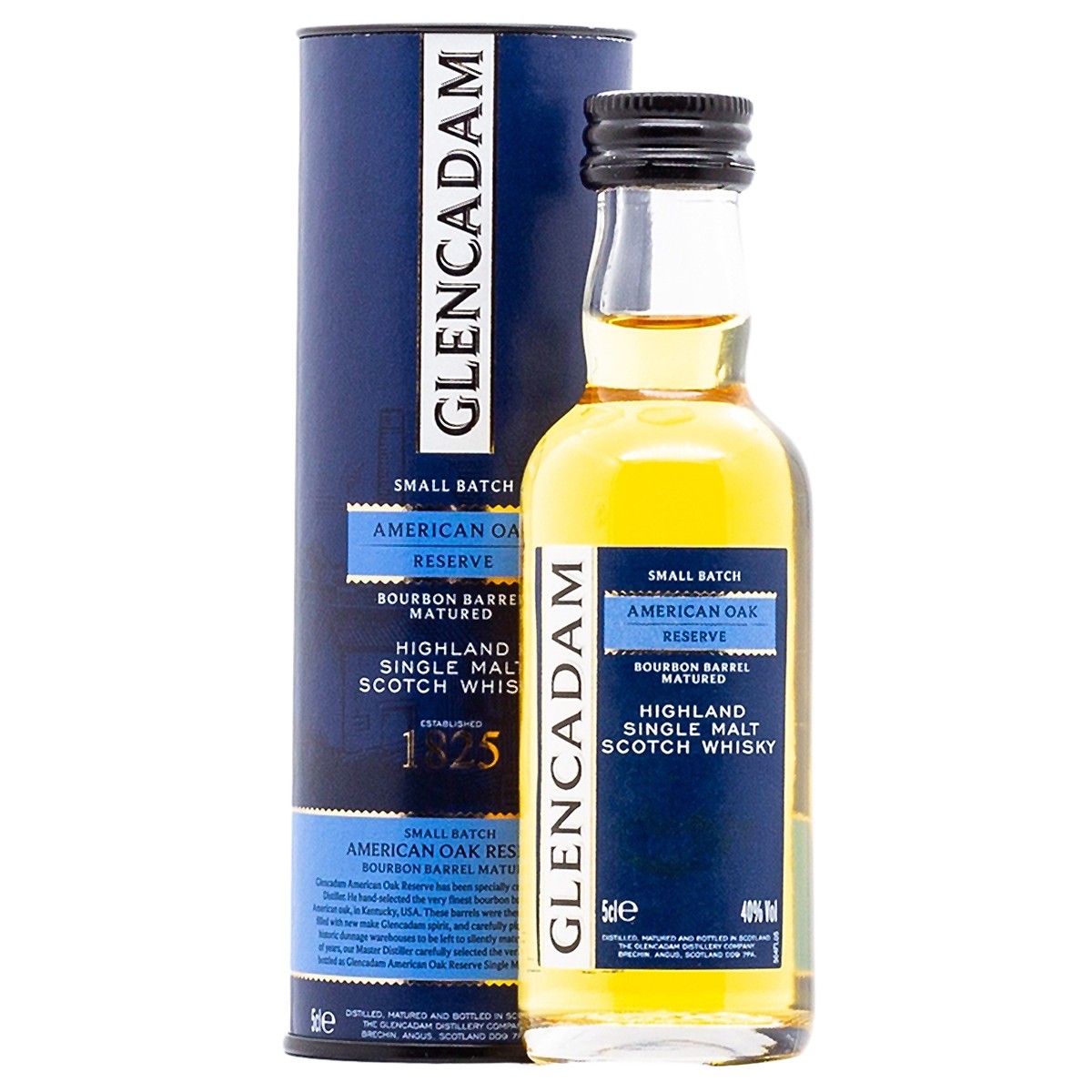 Glencadam American Oak Reserve Highland Whisky Sample 5cl 40,0%