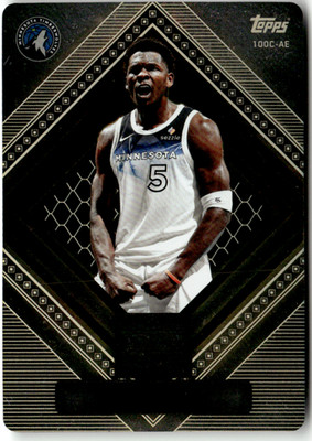 2025-26 Topps Match Attax NBA No. 100C-AE Anthony Edwards 100 Club