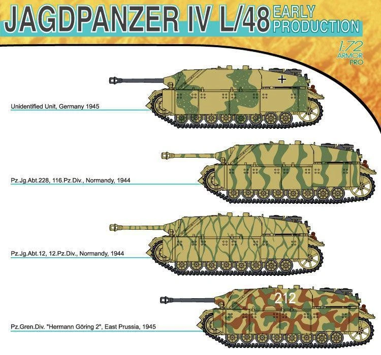 DRAGON 1/72 JAGDPANZER IV L/48 - Immagine 3 di 4