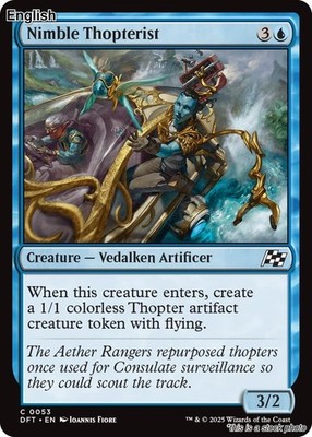 Nimble Thopterist [DFT - 53] Aetherdrift