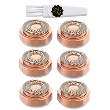 Replacement Heads for Flawless Facial Hair Removal Gen 2, Replacement Blades for