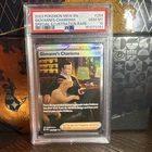 2023 Pokemon 151 GIOVANNI'S CHARISMA 204/165 Special Illustration Rare PSA 10