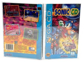 Sonic CD (Sega CD, 1993) Authentic CIB Complete w/ Registration Card *Tested*
