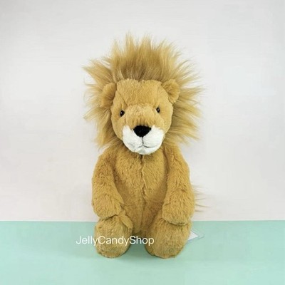 AUTHENTIC Jellycat Medium Bashful Lion- NWT- FAST SHIP | eBay