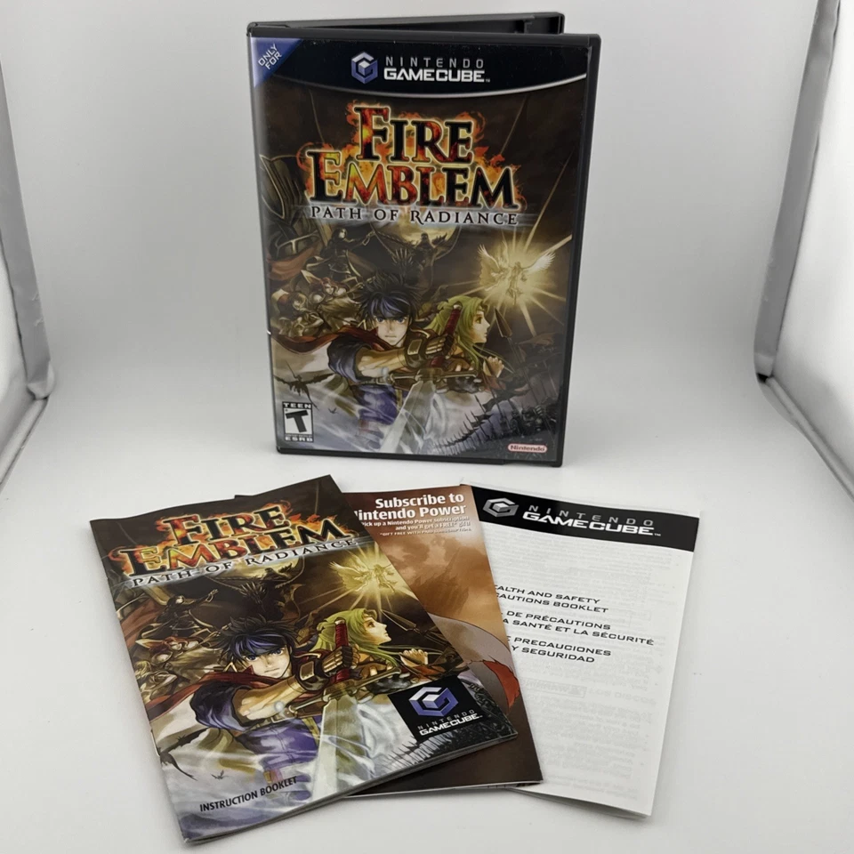 Fire Emblem: Path of Radiance GameCube Case, Manual, and Inserts Only - NO GAME- - Image 2 of 4
