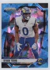 2024 Panini Prizm Blue Ice Prizm 64/99 Byron Young #170 rw6