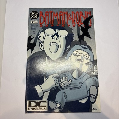 BATMAN and ROBIN ADVENTURES #7 DC Universe Logo Variant DCU Templeton Comic 1995