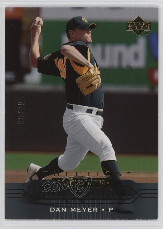 2005 Upper Deck Star Rookies Dan Meyer #445 hg6