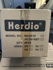4 Herdio 6.5" 2-Way Full Range Stereo Sound In Wall Ceiling Speakers HCS818BT