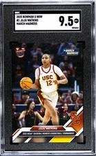 2025 Bowman U Now March Madness Juju Watkins #1 SGC 9.5