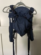 Maxi Mom Roomy Blue Denim Infant Baby Carrier Front Pack For Singles