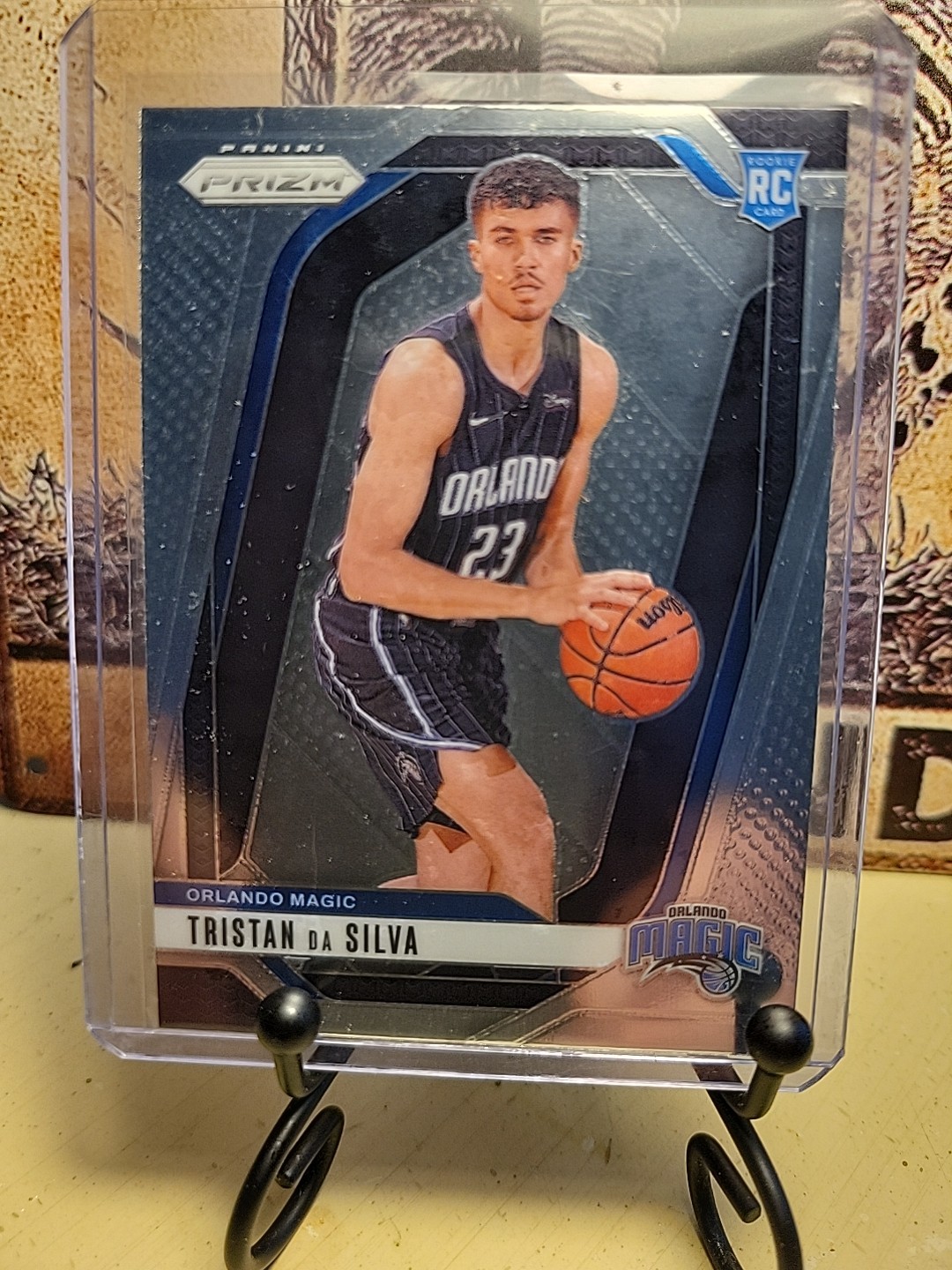 2024-25 Panini Prizm - Tristan da Silva #256 Prizm (RC) - Orlando Magic