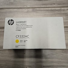 NEW GENUINE HP 654A CF332AC Yellow Toner Cartridge For M651