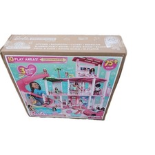 Barbie Dreamhouse Pool Party Doll House with 75+ Pieces & 3-Story Slide Playset™
