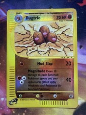 Pokémon TCG Dugtrio Reverse Holo Card 44/165 Expedition Base Set on eBay