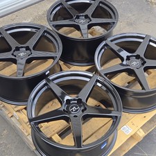 20 Xs5 Style Wheels 20x8.5 20 20x10 35 5x114.3 Gloss Black 2005-2025 Mustang