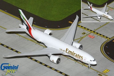 Gemini Jets EMIRATES SKYCARGO B777-200LRF Maßstab 1:400 Modellflugzeug Düsenflugzeug