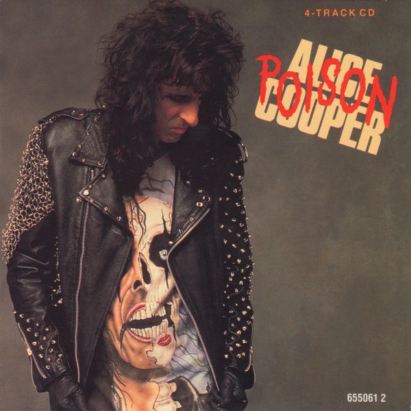 Rare UK CD Single - Alice Cooper - Poison (CD, 1989)