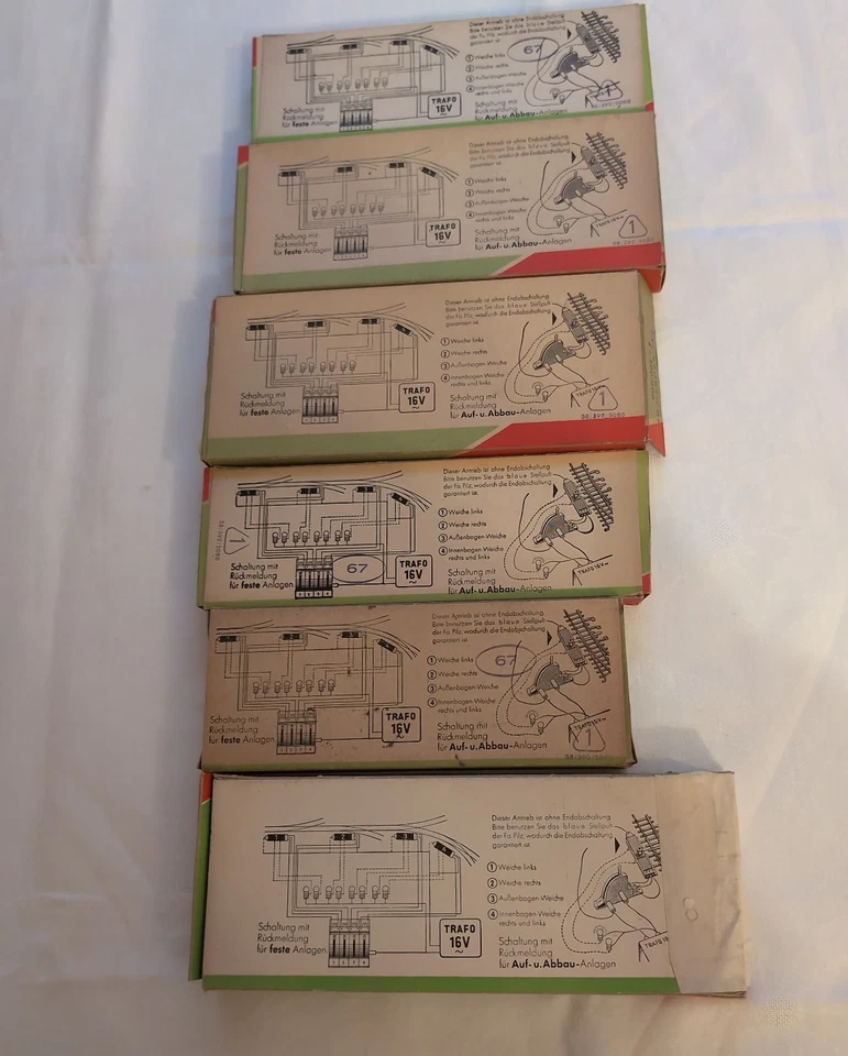 6 Weichen Spur H0 Pilz - Bild 3 von 4