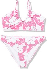 NEW ROXY GIRL TOTALLY ICONIC BRALETTE 2 PIECE GIRLS SWIMSUIT SZ 14