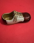 Gold Enamel Metal Trinket SHOE shaped Box Ashleigh Manor — photo 6