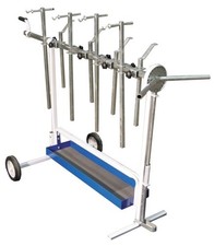 Astro Pneumatic 7300 Universal Rotating Super Work Stand For Paint And Body
