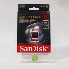 New SanDisk Extreme PRO Video Memory Card SDSDXXU-064G-GN4IN