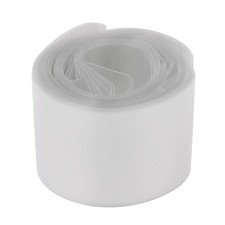 30mm Flat Width 6M Long PVC Heat Shrink Tube Tubing Clear for 1 x 18650 Battery