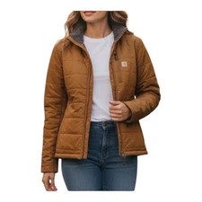 NWT Carhartt Rain Defender Relaxed-Fit Insulated W XL Jacket Carhartt Brown