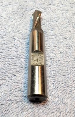 Weldon 5/16''  Ball End Mill 2-Flute HSS