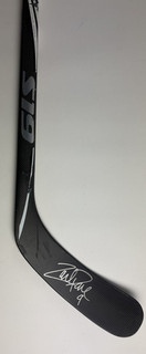 Signed Zach Parise NHL Hockey Game Used Hockey Stick